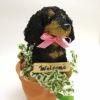トピアリー鉢植え　ダックス