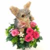プリザーブドフラワー犬