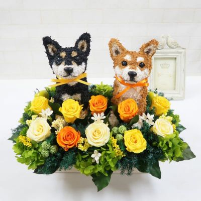 結婚式ペット ウェルカムドール犬 -アトリエ花倶楽部