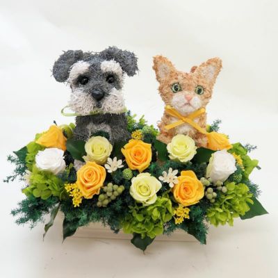 結婚式ペット ウェルカムドール犬 -アトリエ花倶楽部