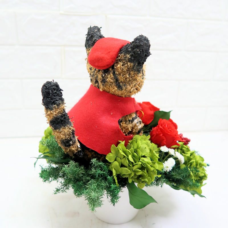 キジトラ猫　トピアリー